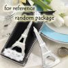 4 Pcs Eiffel Tower Stainless Steel Soda Beer Bottle Opener Gift Box Wedding