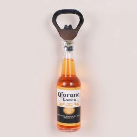 1pc Magnetic Beer Bottle Opener - Perfect Housewarming, Birthday, and Men's Gift - Easy to Use and Stylish (Color: Corona)