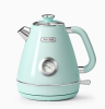 57.5 oz Mint green electric kettle SUS304 food grade 1200W instrument type dial thermometer fast boiling cordless without BPA automatic closed