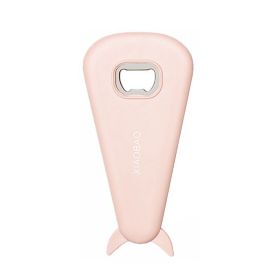 Reheyre Sturdy Bottle Opener - Rust-Proof ABS Jar, Can, Corkscrew, and Beer Bottle Cap Remover - Essential Home Bar Tools (Color: Pink)