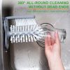 2 In 1 Cleaning Brush Cup Glass Cleaner Bottles Brush Suction Wall Lazy Brush Removable Washing Tools Kitchen Clean Accessories