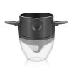 1 Pc Portable Foldable Coffee Filter Stainless Steel Easy Clean Reusable Coffee Funnel Paperless Pour Over Holder Coffee Dripper