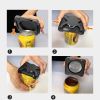 Easy Manual Can Openers with Stainless Steel Bottle Openers Inside